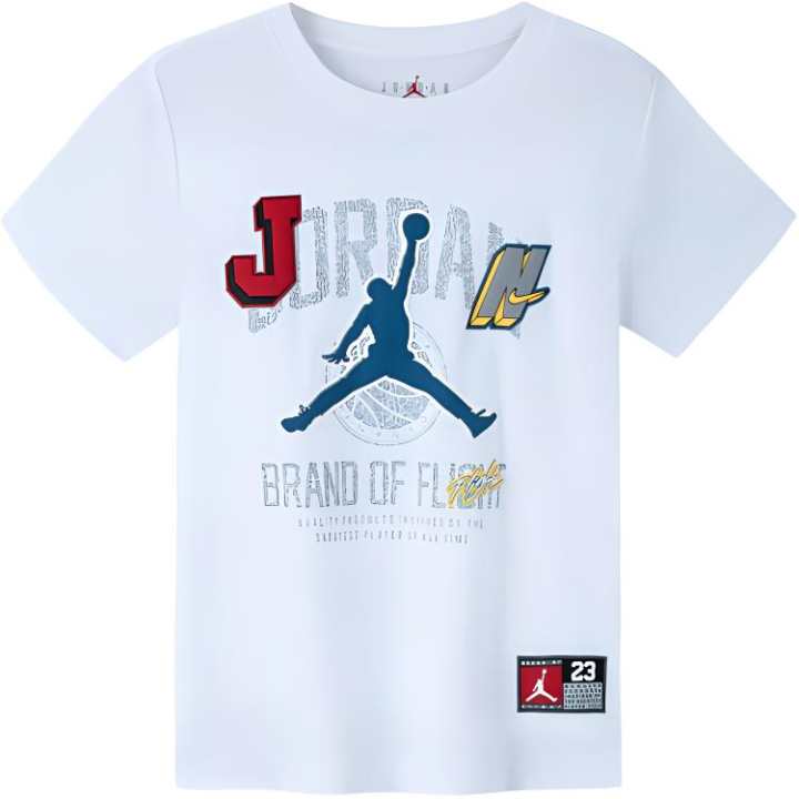 Jordan Jordan T Shirt SS24 Pure White Teenagers