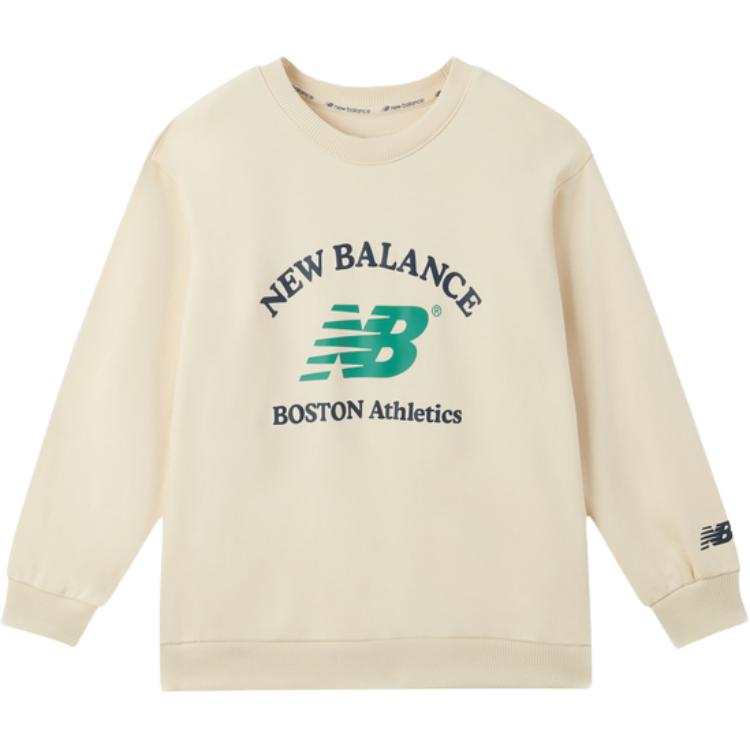New Balance New Balance Sweatshirt NB Cream Children Aged 3 7 Years Old