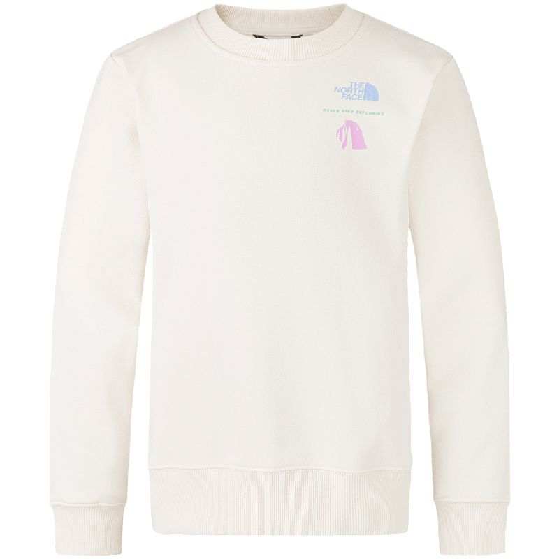 THE NORTH FACE Sweatshirt Dune White Children Aged 3 7 Years Old
