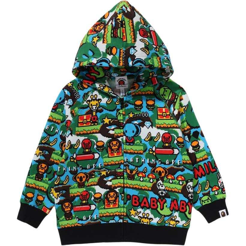 A BATHING APE Jackets & Coats Green Kids'