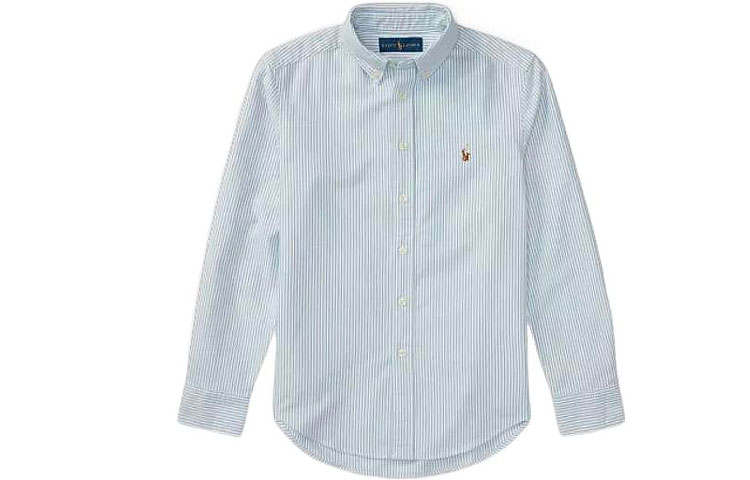 Polo Ralph Lauren Shirt SS22 Standard Light Blue Teenagers