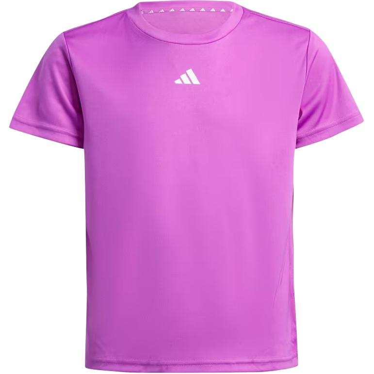 Adidas Adidas x TRAIN Essential T Shirt REGULAR FIT LOGO TRAINING T SHIRT KIDS Purple Children Aged 3 7 Years Old