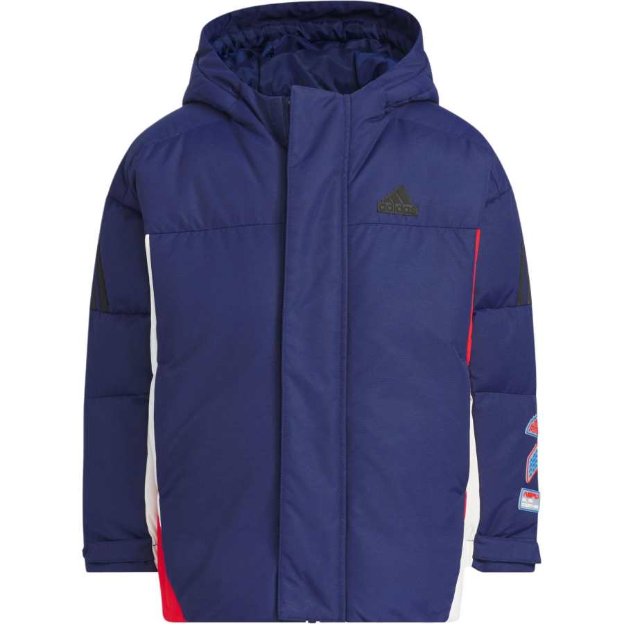 Adidas Adidas FW24 Sportswear Down Jacket Children Aged 3 7 Years Old Dark Blue