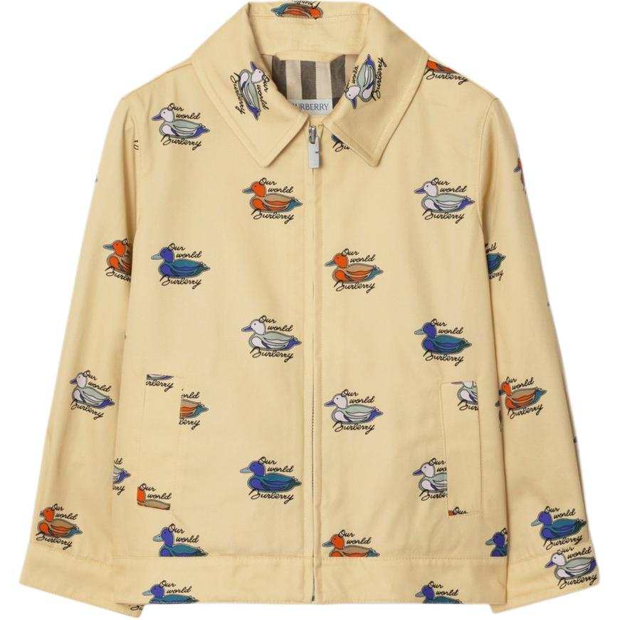 Burberry Jackets & Coats Milk Curd Kids'