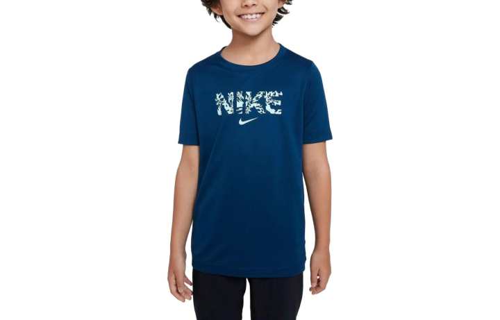 Nike Nike Dri FIT Trophy T Shirt Kids' Blue