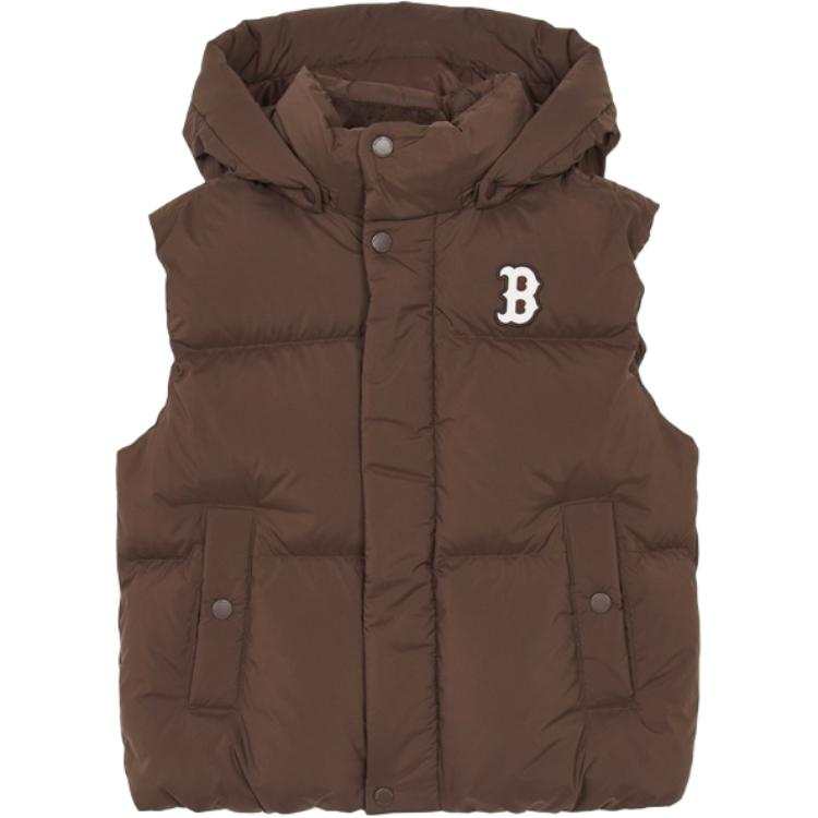 MLB KIDS Down Vest Brown Teenagers