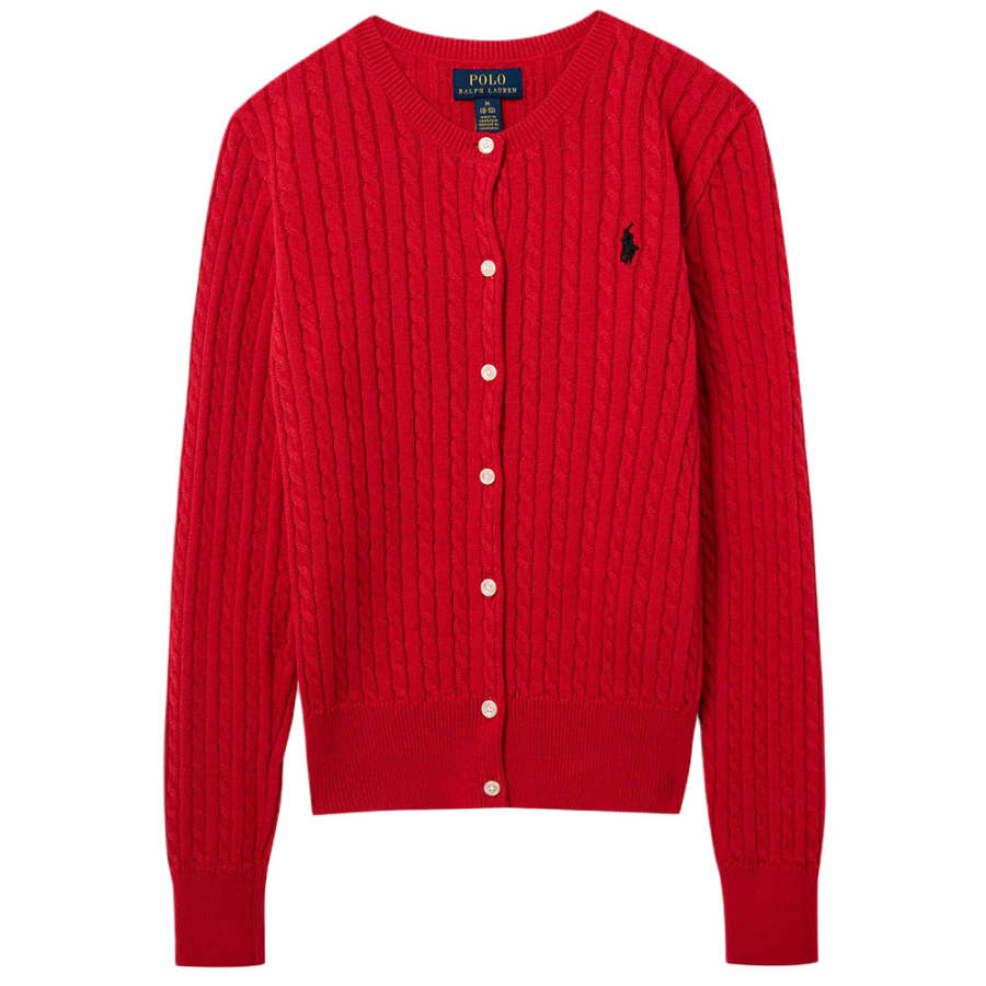 Polo Ralph Lauren Sweater SS23 Red Kids'