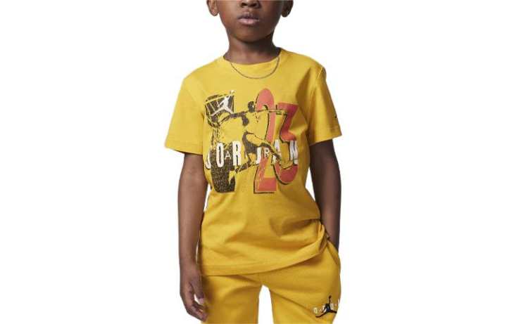 Jordan Jordan Retro Spec T Shirt Kids' Lemon
