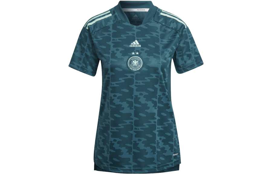 Adidas Adidas DE National Team Soccer Jerseys Women's Green V Neck Moderate