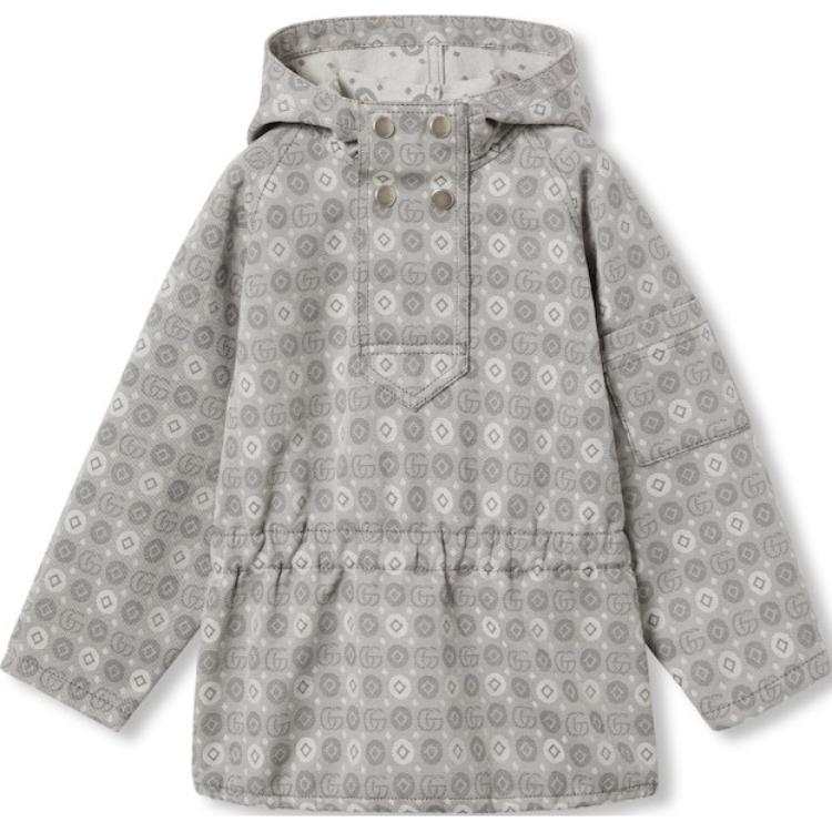 GUCCI FW24 Jackets & Coats Gray Kids'