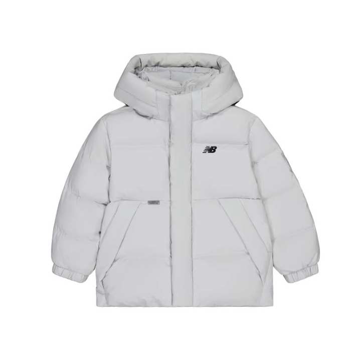 New Balance New Balance NB Down Jacket Kids' Silver White