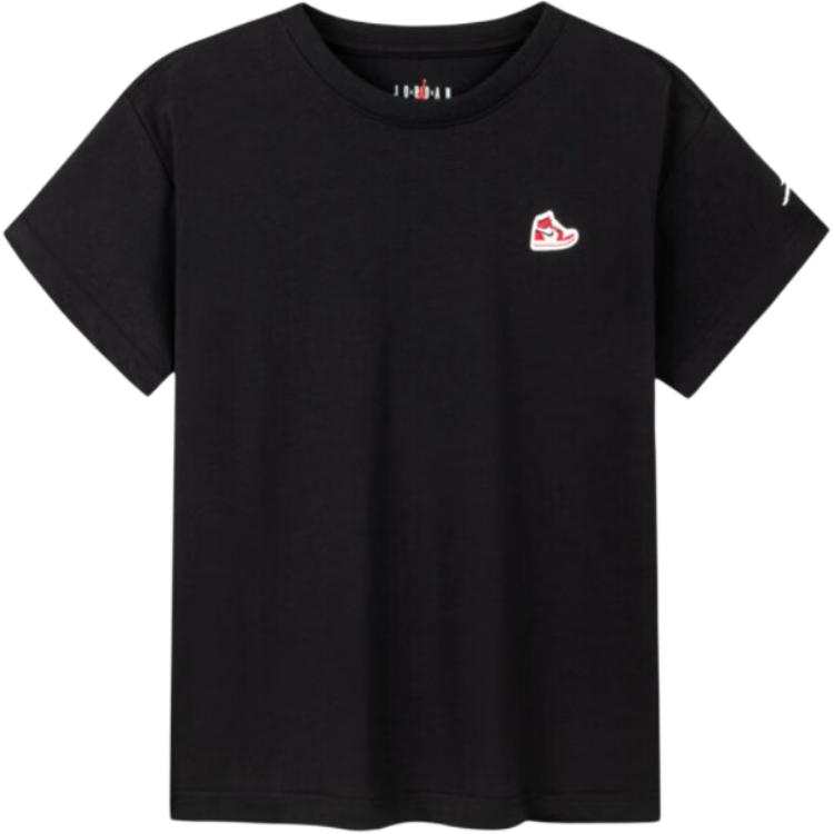 Jordan Jordan T Shirt Black Children Aged 3 7 Years Old