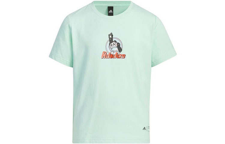 Adidas Adidas Kids T Shirts Crew Neck Moderate