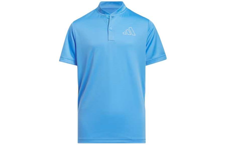 Adidas Adidas T Shirt Kids' Apparel Heat Rdy Sport Collar Polo Shirt Blue Kids'