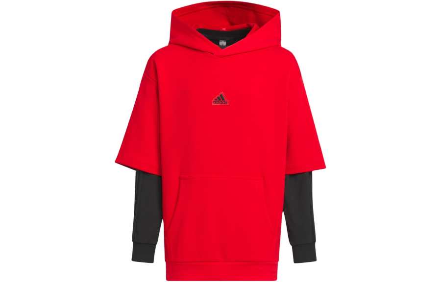 Adidas Adidas Sweatshirt Sportswear Hoodie Light Scarlet Kids'