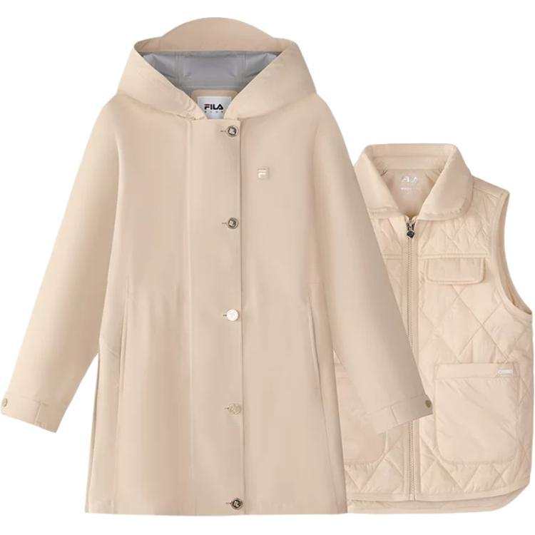 FILA KIDS Padded Jacket Quicksand Teenagers