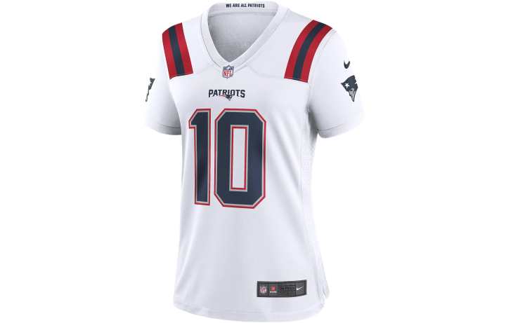 Nike Nike Drake Maye New England Patriots Super Bowl Lx Women's Nike Nfl Game Jersey