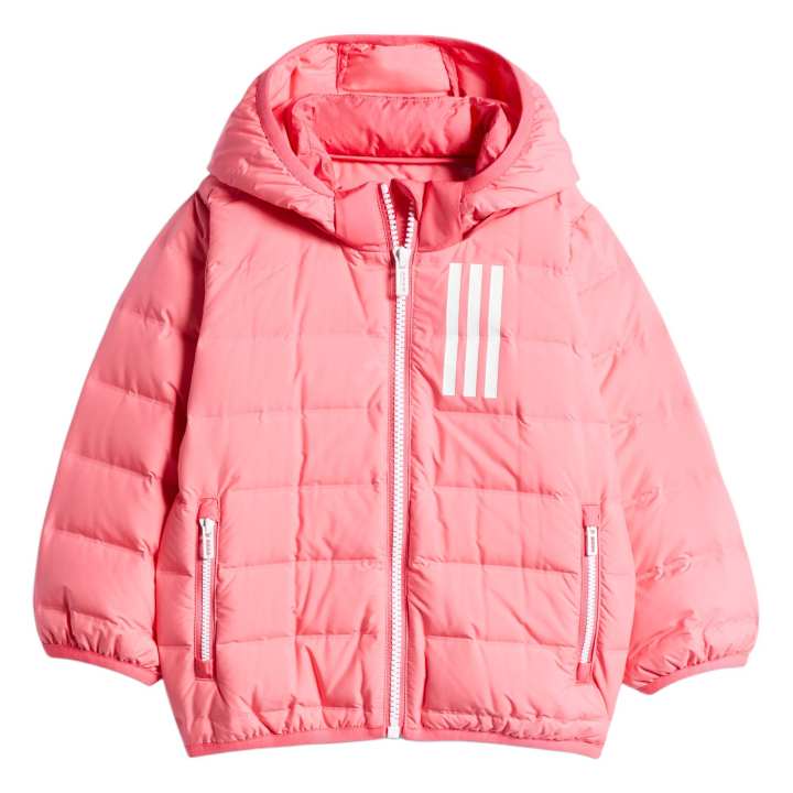 Adidas Adidas Down Jacket Pink/White Infant And Toddler