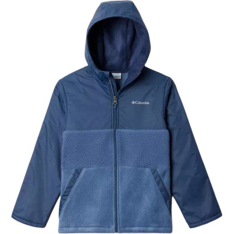 Columbia Jacket Steens Mtn 2 Blue Teenagers