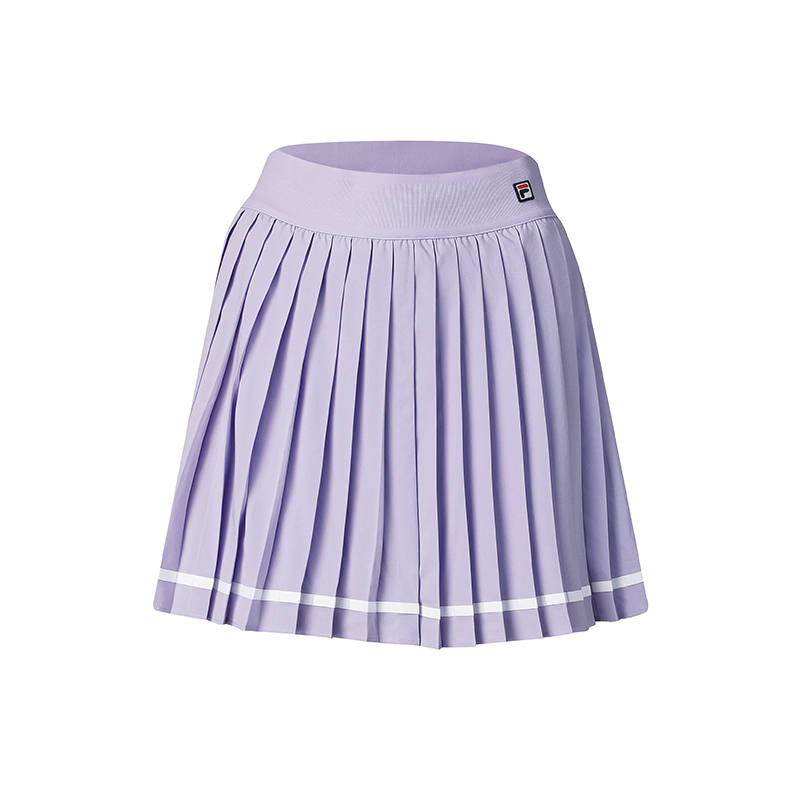 FILA Casual Short Skirts Women's Numbers Lavender
