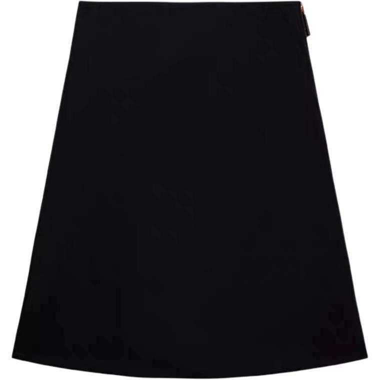 PRADA Prada logo-triangle skirt