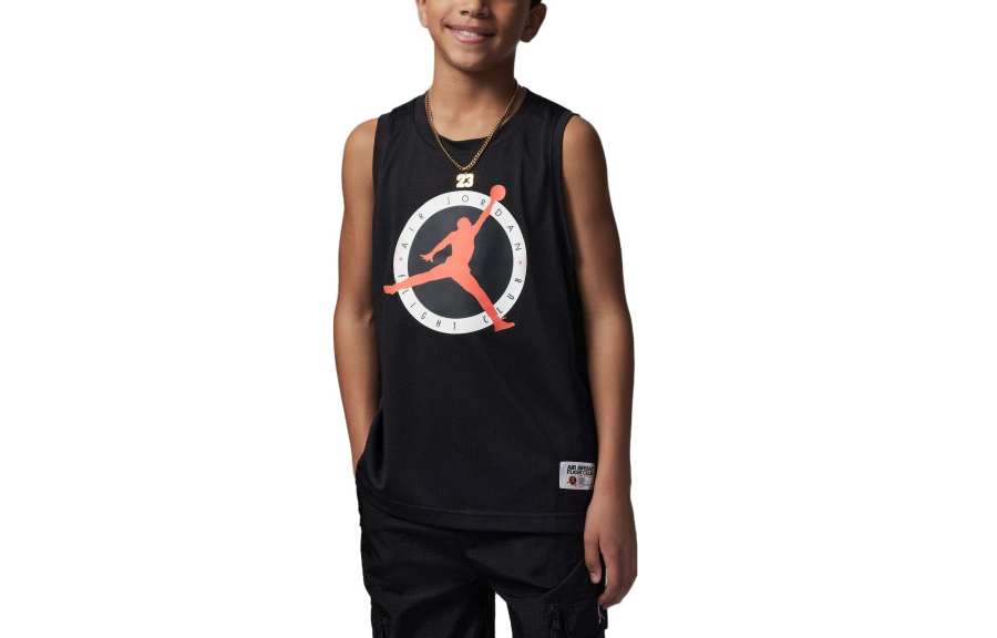 Jordan Jordan Casual Sportswear Flight MVP Gray Black Kids'