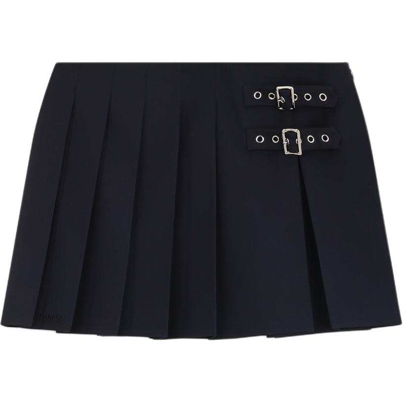 WE11DONE WE11DONE pleated midi skirt