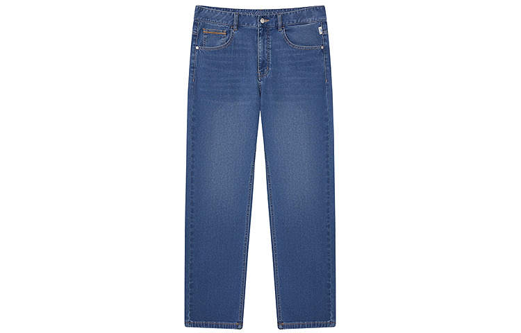 Teenie Weenie Men Jeans Unisex Medium Denim Moderate Straight Fit Pants