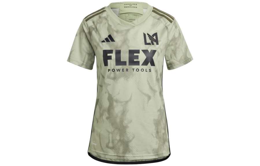 Adidas Adidas Los Angeles Soccer Jerseys Women's Lime Green Crew Neck Moderate