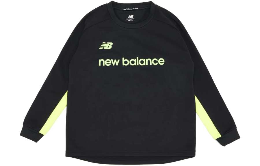 New Balance New Balance Sweatshirt Black Yellow Teenagers