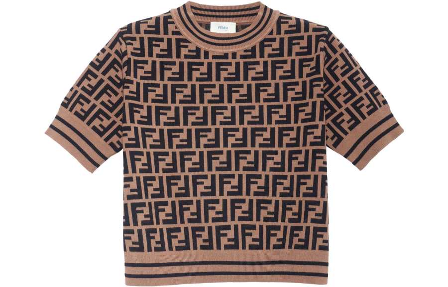 FENDI FENDI Kids Sweaters Crew Neck Moderate