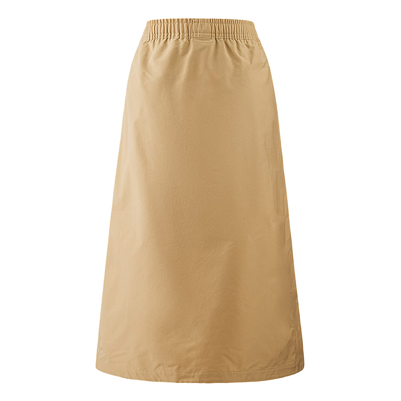 THE NORTH FACE Casual Long Skirt Women's Stone Tan