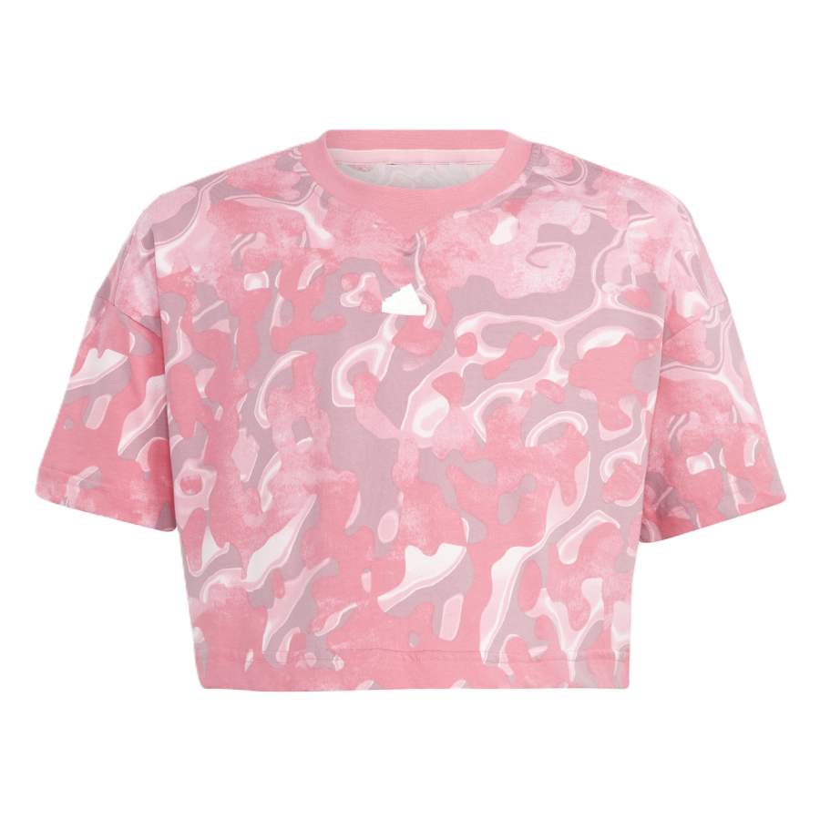 Adidas Adidas T Shirt FUTURE ICONS Transparent Pink Kids'