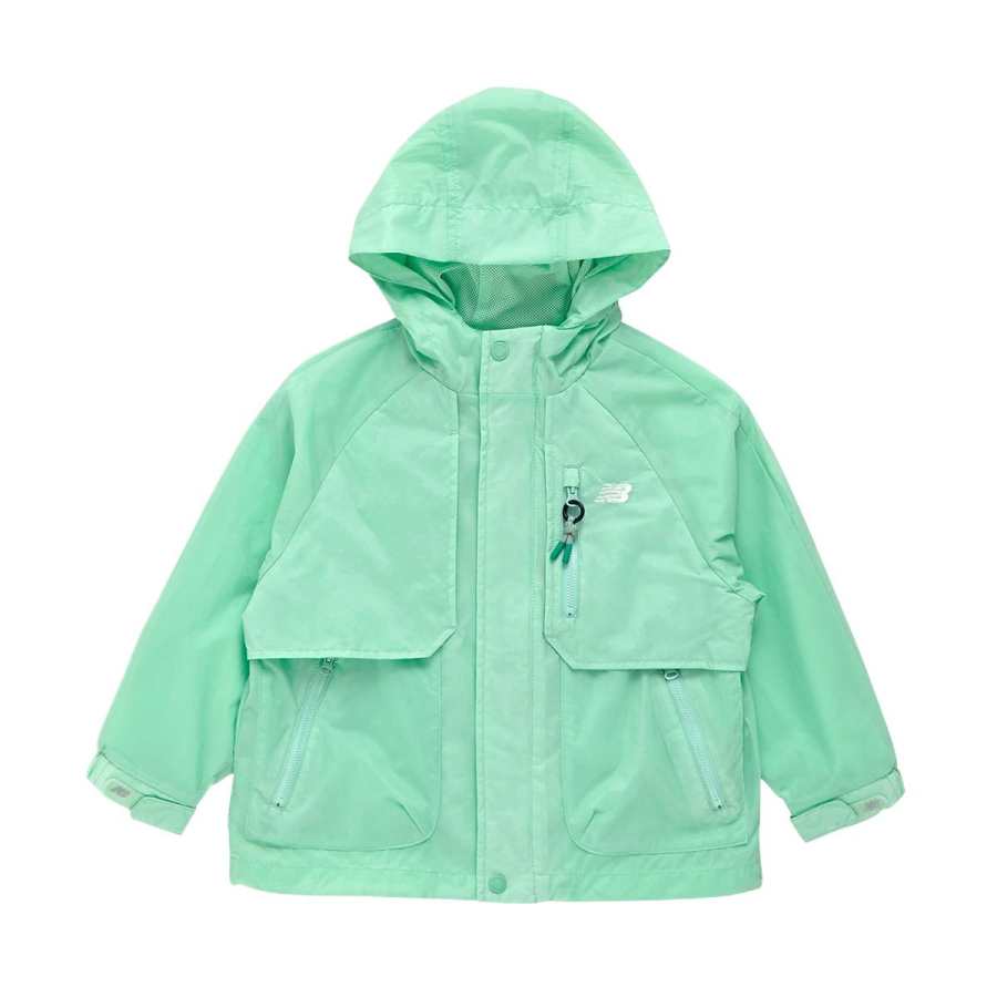 New Balance New Balance Jacket SS25 Green Children Aged 3 7 Years Old