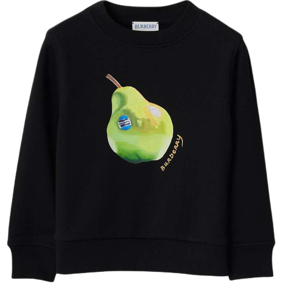 Burberry Sweatshirt SS24 Black Kids'