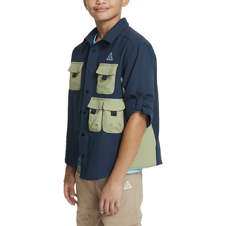 Nike Nike Jackets & Coats ACG Arsenal Marine/Oil Green/Black/Baltic Blue Kids'
