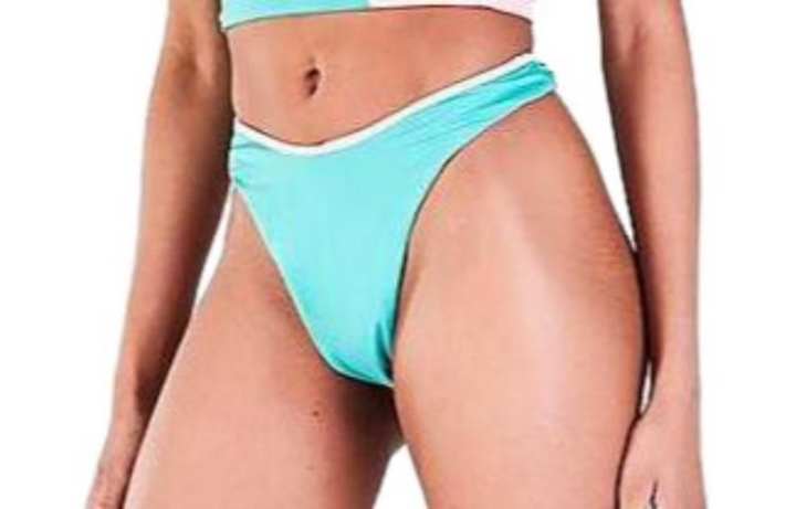 Nike Nike Swimming Shorts Women's Turquoise Triangle Bikini