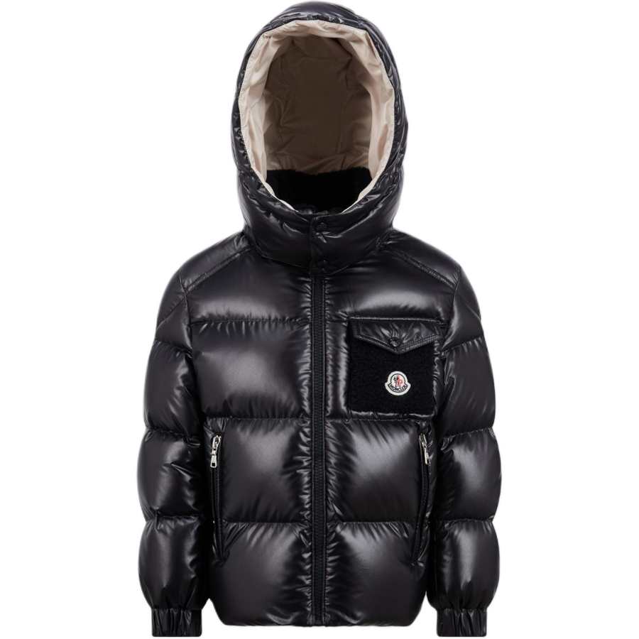 Moncler Yule Down Jacket Children Aged 3 7 Years Old Midnight Blue