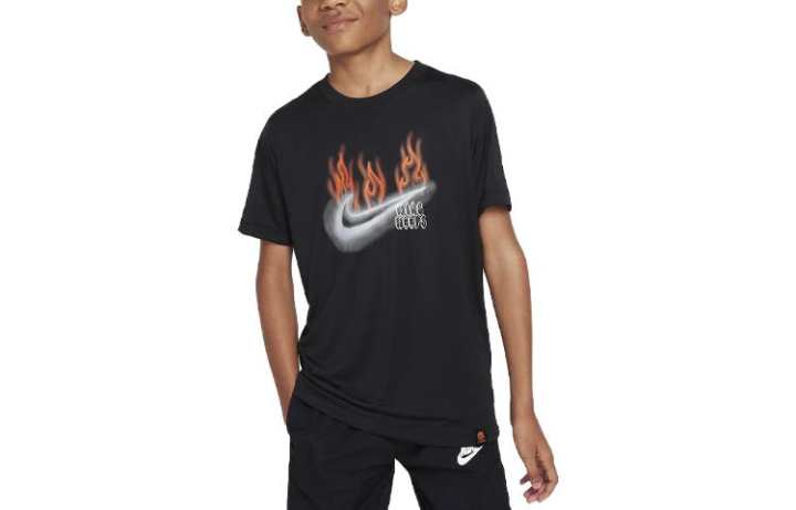 Nike Nike Kids T Shirts Crew Neck Moderate