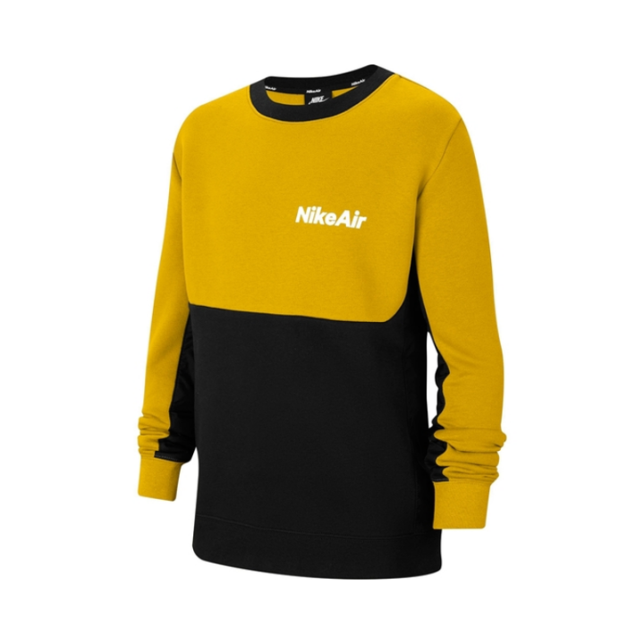 Nike Nike Sweatshirt Air Black/Yellow Teenagers