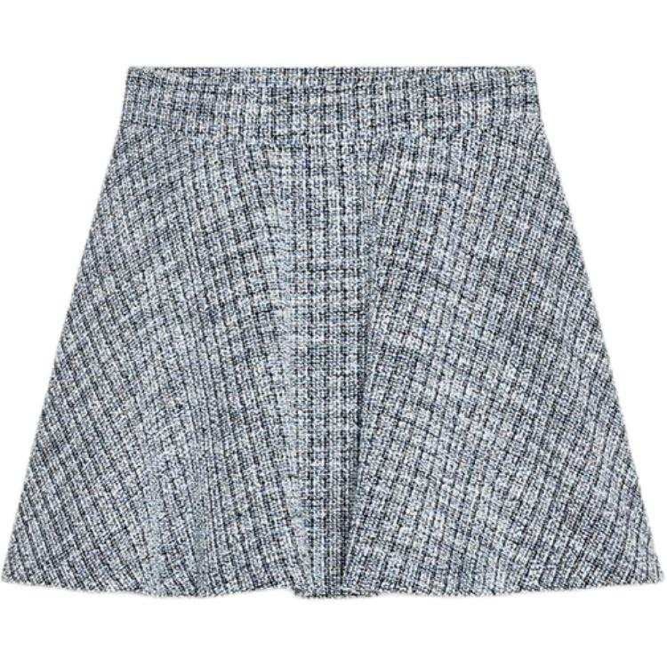 ZARA Casual Short Skirts Women's Blue