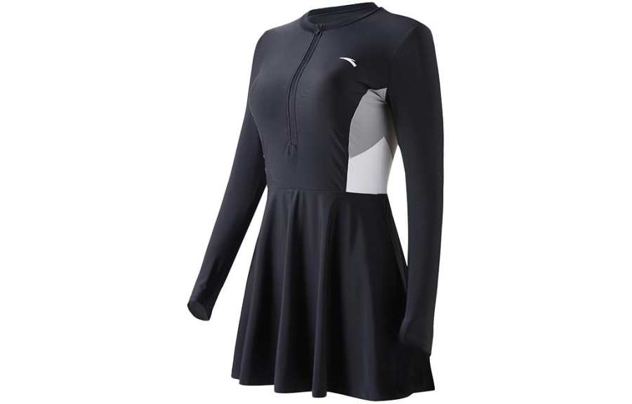 Anta One piece Swimsuit Women's Black
