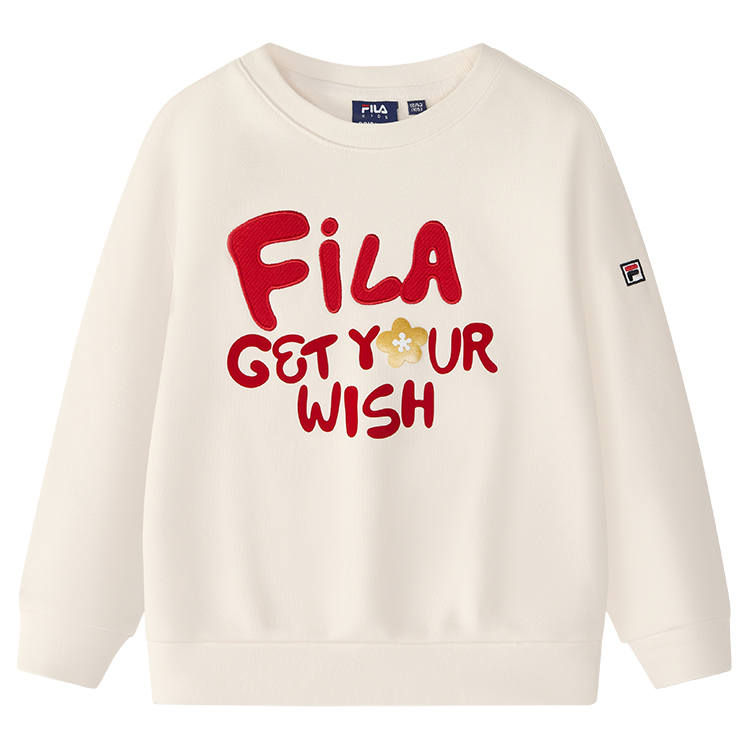 FILA KIDS Sweatshirt Maltose White Teenagers