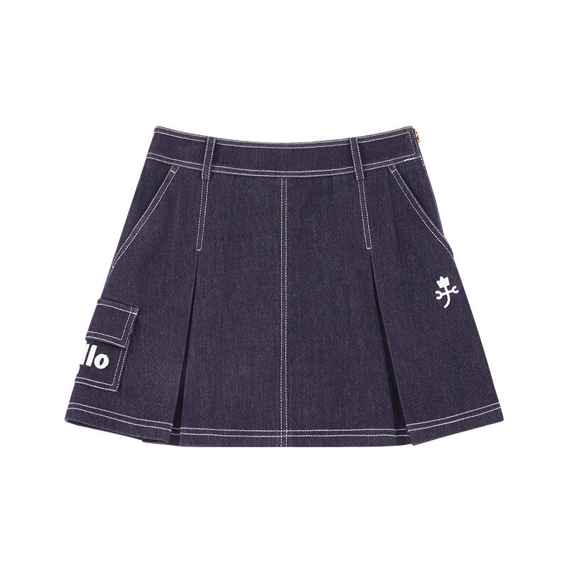 CASTELBAJAC Casual Short Skirts Fall Women's Navy Blue