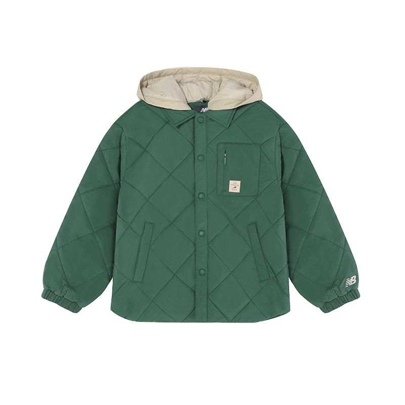 New Balance New Balance Padded Jacket NB Green Children Aged 3 7 Years Old