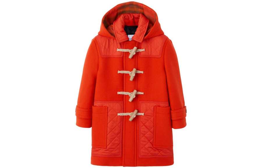 Burberry Mid Length Nylon Coat Spring Fall Winter Kids'