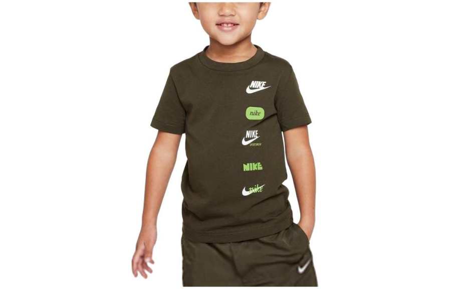 Nike Nike Kids' Apparel Toddler Graphic T Shirt T Shirt Kids' Green