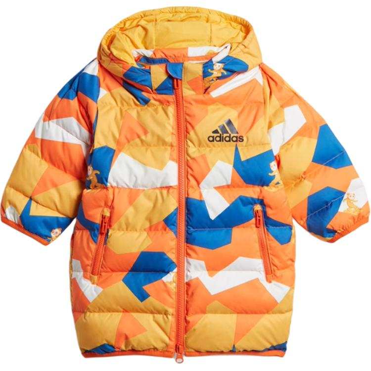 Adidas Adidas Down Jacket Yellow Infant And Toddler