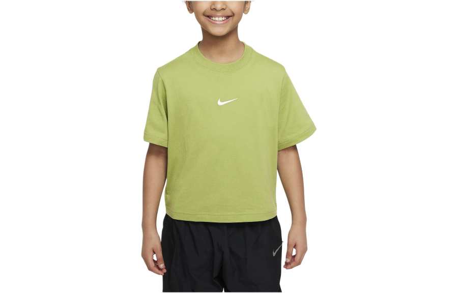 Nike Nike T Shirt Sportswear Green Kids'