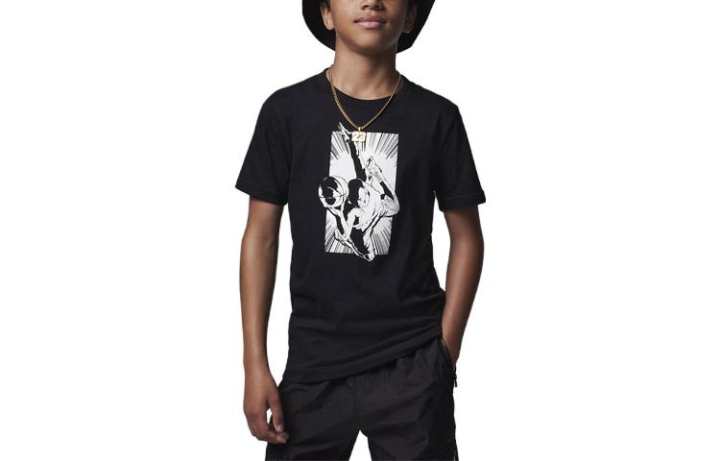 Jordan Jordan Kids T Shirts Crew Neck Moderate
